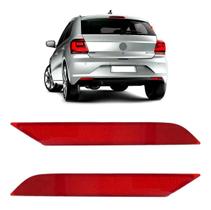 Par Refletor Parachoque Traseiro Gol G7 G8 2017 2018 19 2022