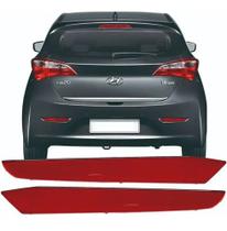 Par refletor parachoque traseiro hb20 hatch 2012 2013 2014 2015 Par refletor parachoque traseiro hb20 hatch 2012 2013 2014 2015