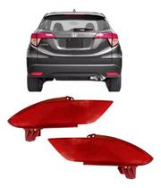 Par refletor parachoque traseiro hrv 2015 2016 2017 2018 2019 2020 2021