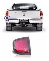 Par refletor parachoque traseiro l200 triton 2008 2009 2010 2011 2012 2013 2014 2015