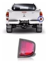 Par refletor parachoque traseiro l200 triton 2008 2009 2010 2011 2012 2013 2014 2015