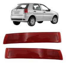 Par refletor parachoque traseiro palio 2004 2005 2006 2007 2008 2009 2010 2011 2012