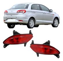 Par Refletor Traseiro Chery Celer Sedan 2016 2017 2018 Novo