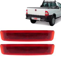 Par Refletor Vermelho Traseiro Strada 04 a 11 Rubi Ld + Le