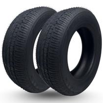 Par Remoldado Pneu Aro 15 195 65R15 Inmetro Garantia Alta Durabilidade