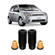 Par Reparo Batente Coifa Dianteiro Ford Fiesta 2002 Até 2014