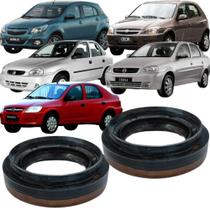 Par Retentor Semieixo Lateral Câmbio Agile Astra Corsa Meriva Montana Prisma Original