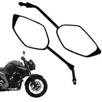 Par Retrovisor Compatível p/ XTZ Factor e YBR Resistente Par Retrovisor Compatível p/ XTZ Factor e YBR Resistente