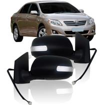 Par Retrovisor Corolla Com Pisca Eletrico 2009 2010 2011 12