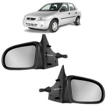 PAR Retrovisor Corsa 2 e 4 Portas 1993 a 2002 Sedan Com Controle PAR Retrovisor Corsa 2 e 4 Portas 1993 a 2002 Sedan Com Controle