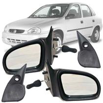 Par Retrovisor Corsa Wind Sedan Wagon Pick-up 94 95 96 97 98 99 2000 2001 2002 Classic 2003 a 2010 Com Acabamento