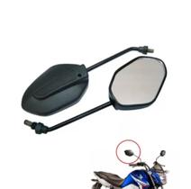 Par Retrovisor Espelho Modelo Honda Cg Titan 150 2014 A 2020
