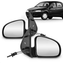 Par Retrovisor Externo Celta 2000 a 2006 Controle Manual