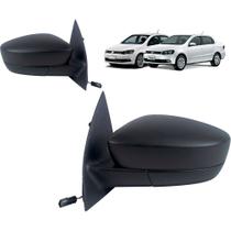 Par Retrovisor Externo Compativel Gol Voyage G6 Gvi 12/14 Elétrico sem Pisca Le + Ld 4p