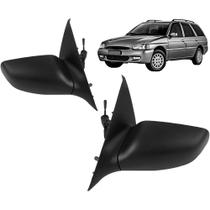 Par Retrovisor Externo Escort Zetec Hatch Sw Perua 97/02 com Controle Le + Ld 2/4p