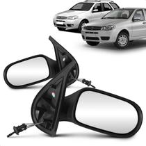 Par Retrovisor Externo Espelho Lateral Palio Siena Weekend Strada G3 2004 A 2007 2 Portas Manual
