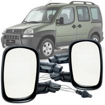 Par Retrovisor Externo Fiat Doblo 2004 2005 2006 2007 2008 2009 com Controle de Regulagem Interna Manual e Dobravel Par Retrovisor Externo Fiat Doblo 2004 2005 2006 2007 2008 2009 com Controle de Regulagem Interna Manual e Dobravel