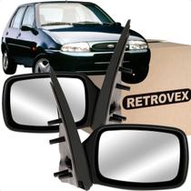 Par Retrovisor Externo Fiesta 96/02 sem Controle Le + Ld 2/4p