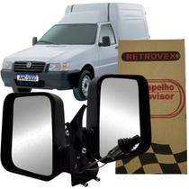 Par Retrovisor Externo Fiorino 97/10 com Controle Le + Ld
