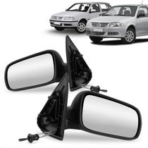 Par Retrovisor Externo Gol G3 G4 1999 a 2014 4 Portas Controle Manual
