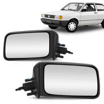 Par Retrovisor Externo Gol Parati Voyage G1 Quadrado 1988 a 1994 Controle Manual Par Retrovisor Externo Gol Parati Voyage G1 Quadrado 1988 a 1994 Controle Manual