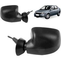 Par Retrovisor Externo Logan Sandero 10/12 Stepway 09/12 com Controle Le + Ld Par Retrovisor Externo Logan Sandero 10/12 Stepway 09/12 com Controle Le + Ld