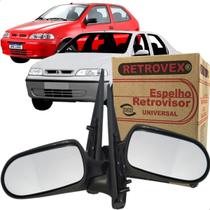 Par Retrovisor Externo Palio Fire Weekend Siena 01/03 sem Controle Le + Ld 4p