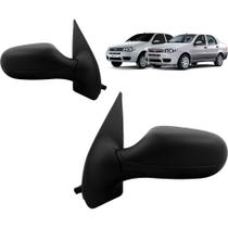 Par Retrovisor Externo Palio Siena Strada Weekend 08/10 com Controle Le + Ld 2p