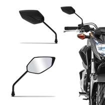 Par Retrovisor Fazer 150 250 2014 Somente Motos Rosca Honda