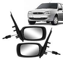 Par Retrovisor Ford Fiesta 1996 a 2001 2/4P com controle