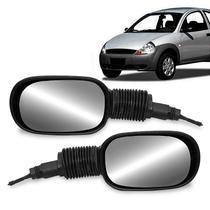 Par Retrovisor Ford Ka 1997 a 2008 com controle Par Retrovisor Ford Ka 1997 a 2008 com controle