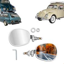 Par Retrovisor Fusca 59 A 96 Cromado Metal Convexo Par Retrovisor Fusca 59 A 96 Cromado Metal Convexo