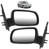 PAR Retrovisor Gol 4 Portas 1999 2000 2001 02 03 04 05 06 07 08 Sem Controle