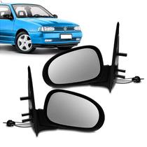 Par Retrovisor Gol Saveiro Bola 4 portas 1995 1999 c/controle Par Retrovisor Gol Saveiro Bola 4 portas 1995 1999 c/controle