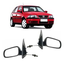 Par Retrovisor lateral Gol G3 G4 4 Portas Com Controle