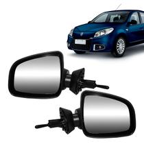 Par Retrovisor Logan Sandero 2009 2010 2011 2012 2013 Manual