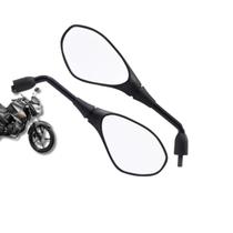Par Retrovisor Modelo F800 Yamaha Factor Fazer Haste Longa