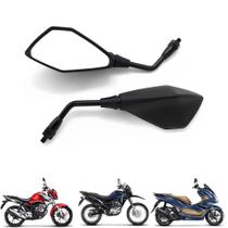 Par Retrovisor Modelo Kawasaki Z400 Rosca Honda Esportivo Par Retrovisor Modelo Kawasaki Z400 Rosca Honda Esportivo