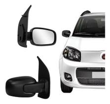 Par Retrovisor Novo Uno 2010 11 12 13 14 15 2pts S/ Controle