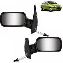 PAR Retrovisor Palio 96 97 98 99 2000 4 Portas com Controle PAR Retrovisor Palio 96 97 98 99 2000 4 Portas com Controle