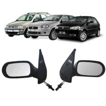 Par Retrovisor Palio Fire Weekend Siena Com Controle Interno