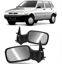 Par Retrovisor Uno Fire 2001 2002 2003 Sem Controle - 4 Portas