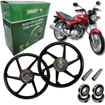 Par Roda 6 Palito Honda Cg Fan 125 Ks start Liga Leve 09-19 Par Roda 6 Palito Honda Cg Fan 125 Ks start Liga Leve 09-19