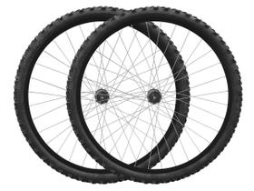 Par Roda Aro 24 V-Brake Alumínio 36F Cubo de Rosca + Pneu 24