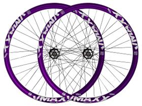 Par Roda Aro 26 Vzan Vmaxx Neon Para Freio a Disco Cubo Cassete Roxo Neon Par Roda Aro 26 Vzan Vmaxx Neon Para Freio a Disco Cubo Cassete Roxo Neon