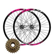 Par Roda Aro 29 KOG Rosca Freio a Disco + Catraca 7v 14-28D