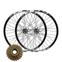 Par Roda Aro 29 KOG Rosca Freio a Disco + Catraca 7v 14-28D