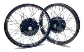 Par Roda Aro Monaco Cubo Preto Titan Fan 150 Start 150 160 Par Roda Aro Monaco Cubo Preto Titan Fan 150 Start 150 160