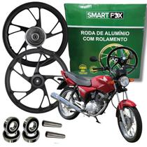 Par Roda Cg 150 Titan 2004-2013 Pe Galinha 5 Palito Freio Disco Par Roda Cg 150 Titan 2004-2013 Pe Galinha 5 Palito Freio Disco
