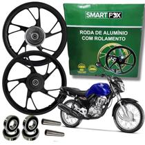 Par Roda Pé Galinha Cg Titan Fan 150 Ks Start Liga Leve